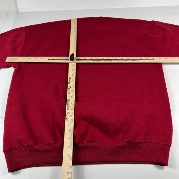 VTG 90s Team Edition Washington State Cougar Sweatshirt Extra Large Red Crewneck - Picture 12 of 15
